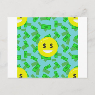 geld met emoji briefkaart