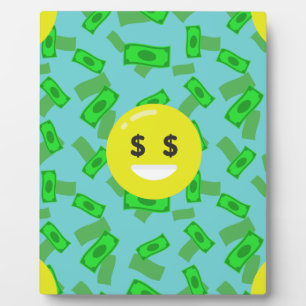 geld met emoji fotoplaat
