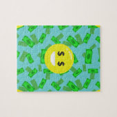 geld met emoji legpuzzel (Horizontaal)