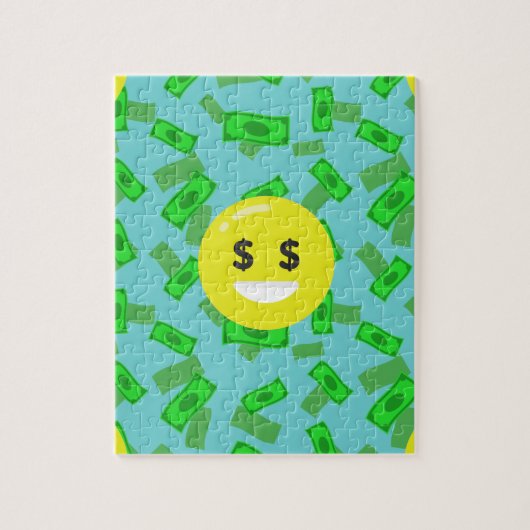 geld met emoji legpuzzel (Verticaal)