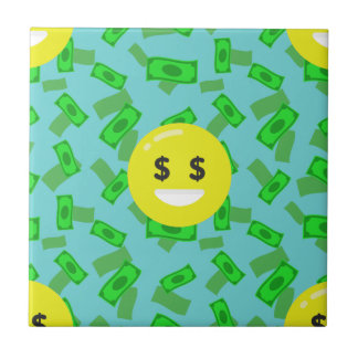 geld met emoji tegeltje