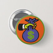 Geld Ronde Button 5,7 Cm (Voorkant /achterkant)