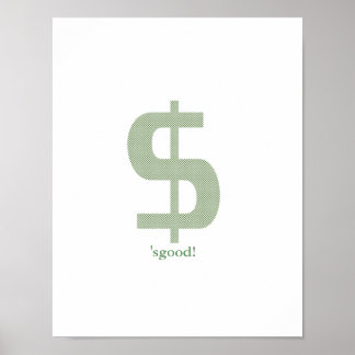 Geld. Sgood! Poster