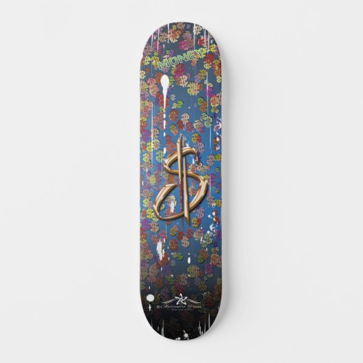 GELD SKATEBOARD (Voorkant)