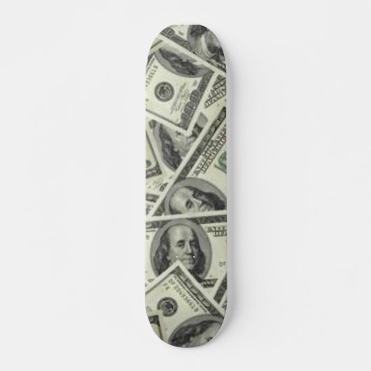geld skateboard (Voorkant)