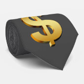 Geld Stropdas (Opgerold)