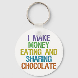 Geld verdienen sleutelhanger