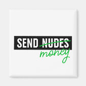 Geld verzenden magneet (Voorkant)