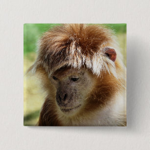 GELD VIERKANTE BUTTON 5,1 CM