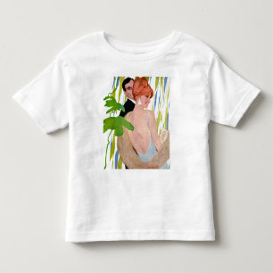 Geld voor haar kinder shirts