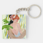 Geld voor haar sleutelhanger (Achterkant)