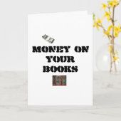 Geld voor je boeken... kaart (Gele Bloem)