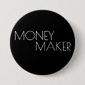 Geldmaker — eenvoudige Button (Voorkant)