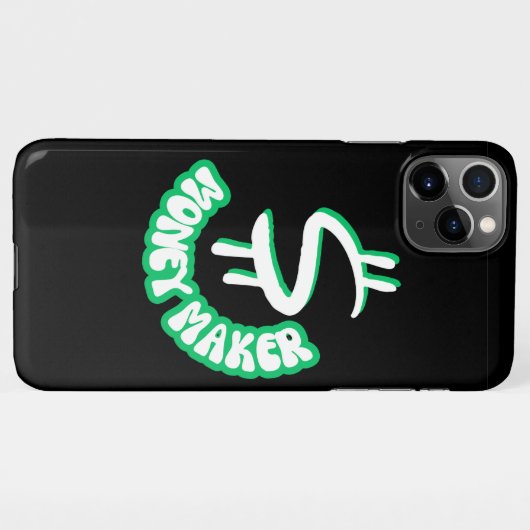 Geldmaker iPhone Case iPhone Hoesje (Achterkant horizontaal)