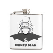 Geldmiddelen Man Heupfles (Voorkant)