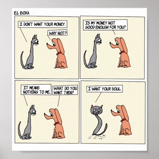 Geldmiddelen Poster (Voorkant)