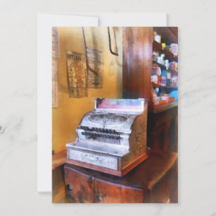 Geldregister voor speciale winkels kaart