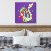 Geldslang Canvas Afdruk (Insitu (Slaapkamer))
