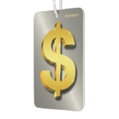 Geldsymbool Golden Dollar Luchtverfrisser (Links)