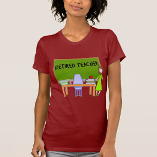 Geldt voor gepensioneerde leraren t-shirt