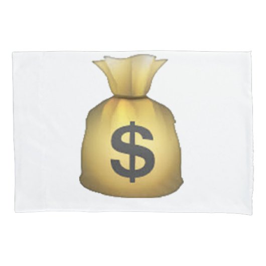 Geldzak - Emoji Kussensloop (Voorkant)