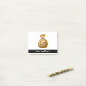 Geldzakje Post-it® Notes (Op bureau)