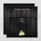 Geldzakken; robuust kaart (Voorkant / Achterkant)