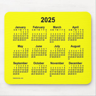 Gele agenda 2025 van Janz Muismat
