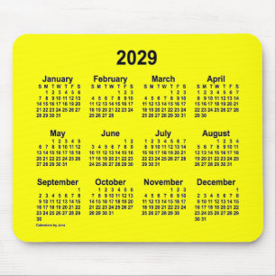 Gele agenda 2029 van Janz Muismat