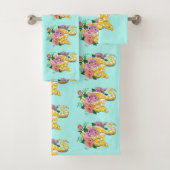 Gele Albino Ball Snake Bad Handdoek (Insitu)