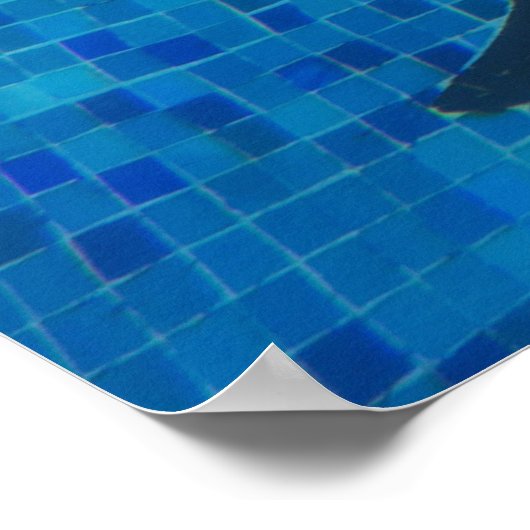 Gele anananasappelvruchten poster (Hoek)