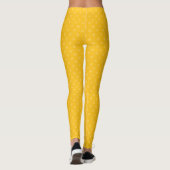 Gele ankers leggings (Achterkant)