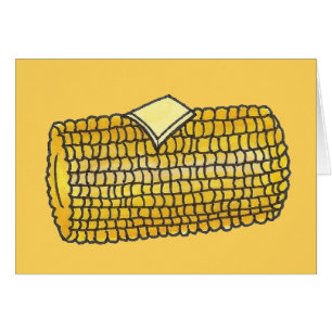 Gele arendrik op de krab Corncob Butter Picnic
