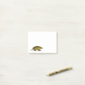 gele armadillo illustratie post-it® notes (Op bureau)