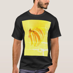 "Gele banaan" verkuilt foto. Bestel nu T-shirt