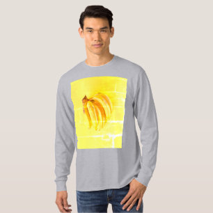 "Gele banaan" verkuilt foto. Bestel nu T-shirt