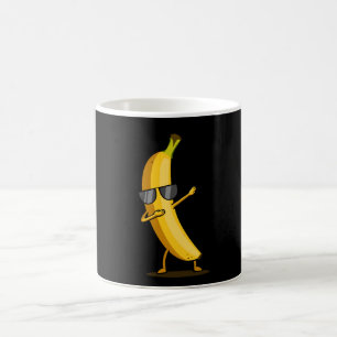 Gele Banana Dab Funny Dansende Fruit Koffiemok