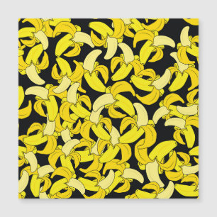  gele bananen: zwarte achtergrond