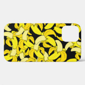 gele bananen: zwarte achtergrond Case-Mate iPhone case (Achterkant (horizontaal))