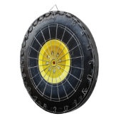 Gele band voor constructiewiel van vrachtwagen dartbord (Voorkant Rechts)