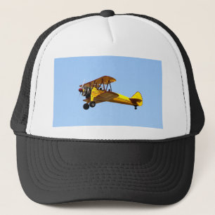 Gele Biplane Trucker Pet