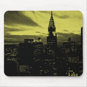 Gele Black New York City Muismat