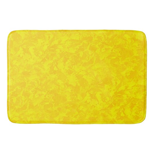 Gele bladeren badmat (Voorkant)