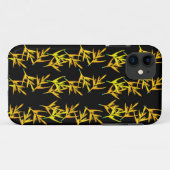 Gele bladeren Case-Mate iPhone case (Achterkant (horizontaal))