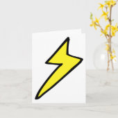 Gele bliksembolt kaart (Gele Bloem)