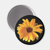 Gele Bloem & Dauw Magneet (Voorkant / Achterkant)