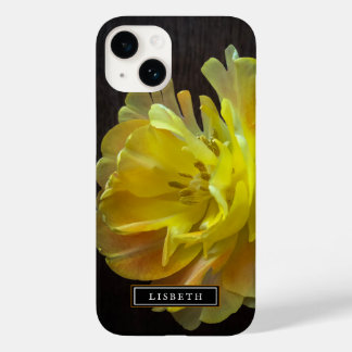 Gele bloem Floral iPhone Case