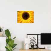 gele bloem poster (Thuiskantoor)