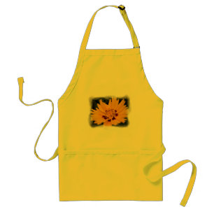 Gele bloem schort
