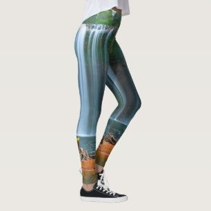 GELE BLOEM WATERVAL LEGGINGS